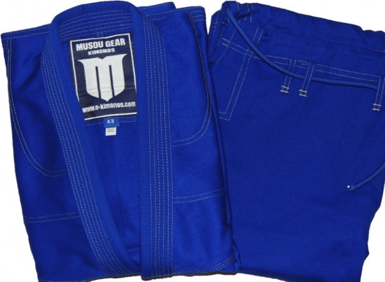 Musougear basis gi Licht gewicht Blue
