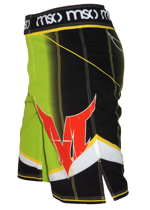 MSOGr Board Shorts #04 Yellow-green