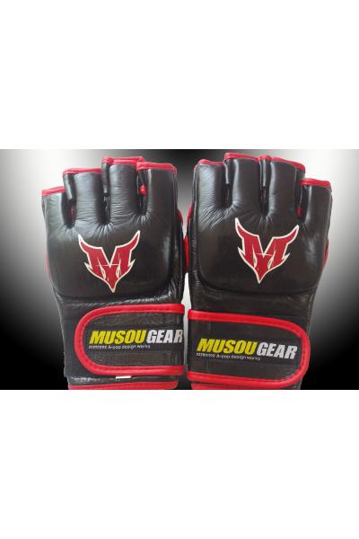 MSOGr MMA Handschoen Zwart/Rood