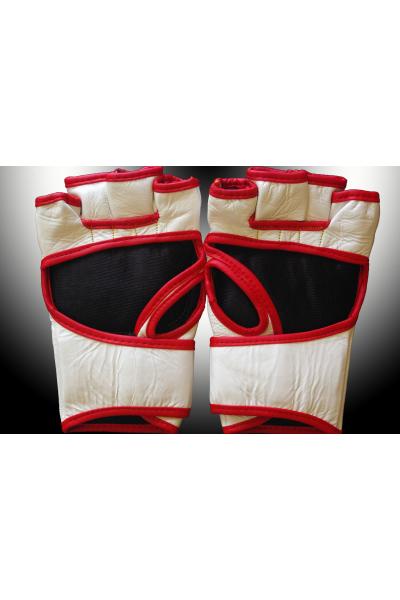 MSOGr MMA Handschoen Wit/Rood