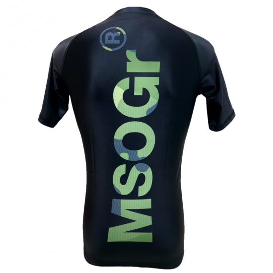 MSOGr Product short sleeve Rash guard #04 Black/Camo