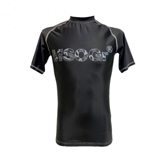 MSOGr Product short sleeve Rash guard Black/Paisley
