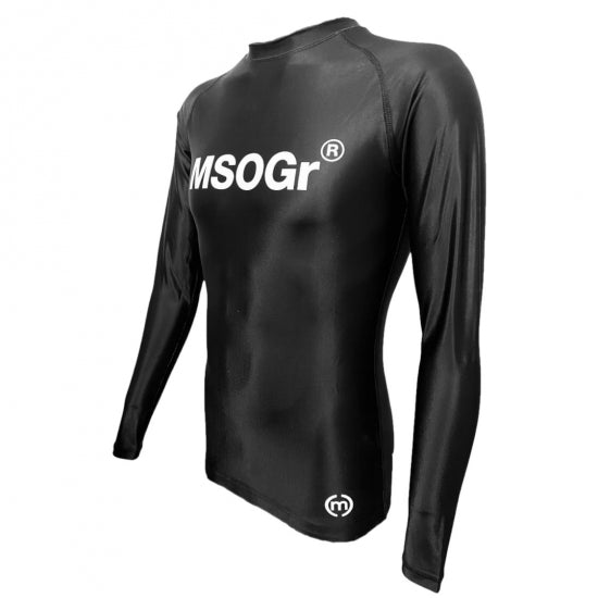 MSOGr Product long sleeve Rash guard #02 Black
