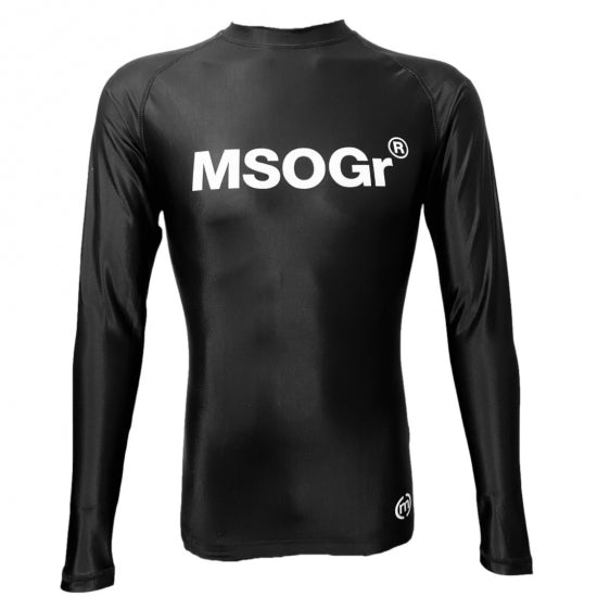 MSOGr Product long sleeve Rash guard #02 Black