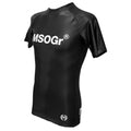 MSOGr Product short sleeve Rash guard #02 Black